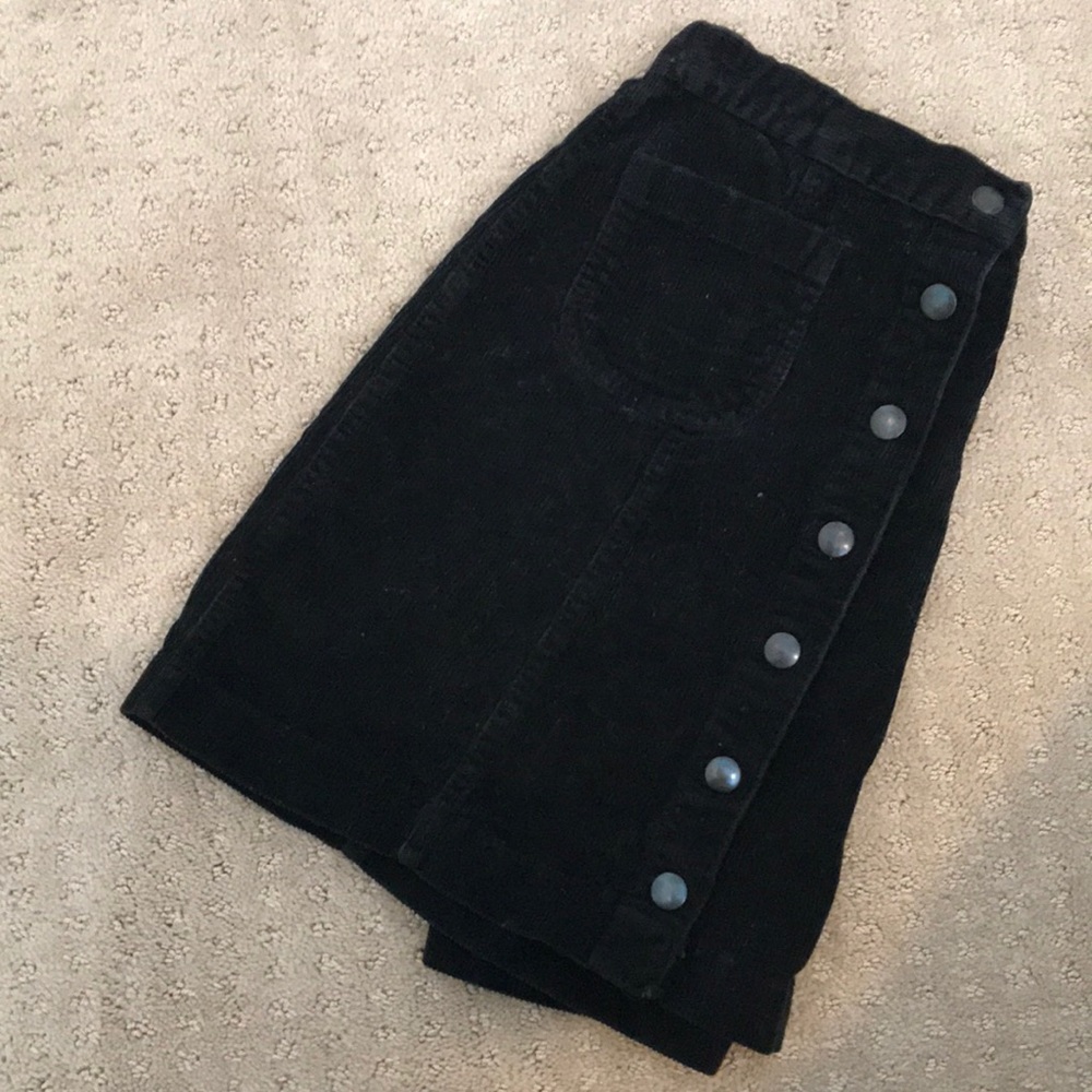Brandy Melville Stretchy Corduroy Skirt